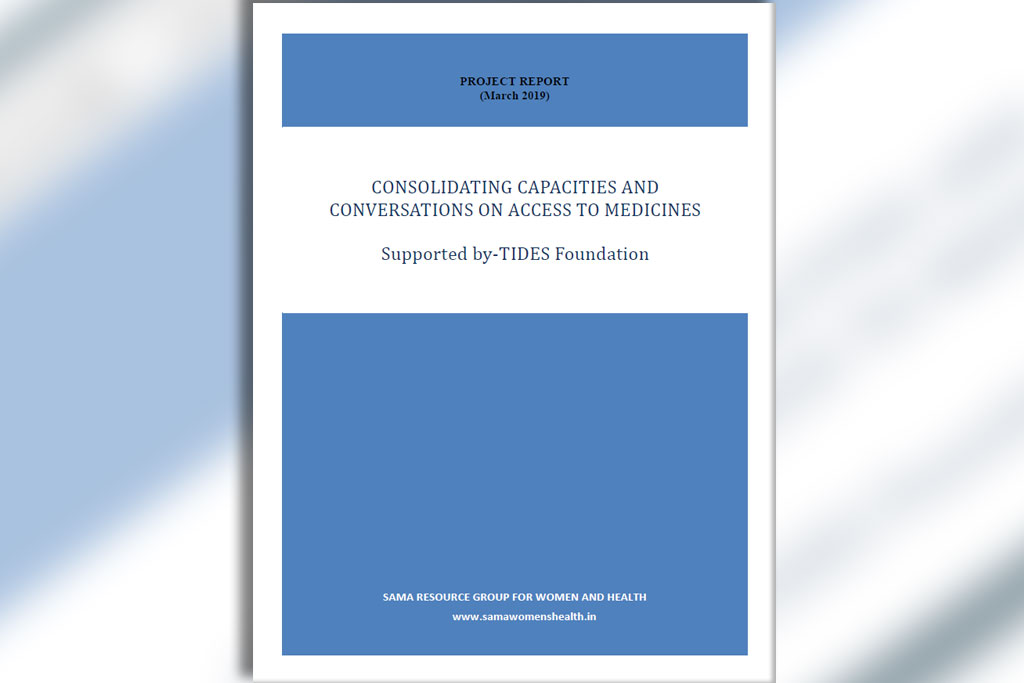 Cover of research study on access to medicines